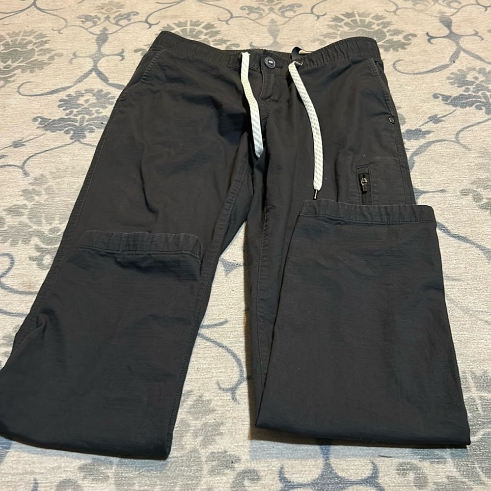 Vuori ripstop black pants